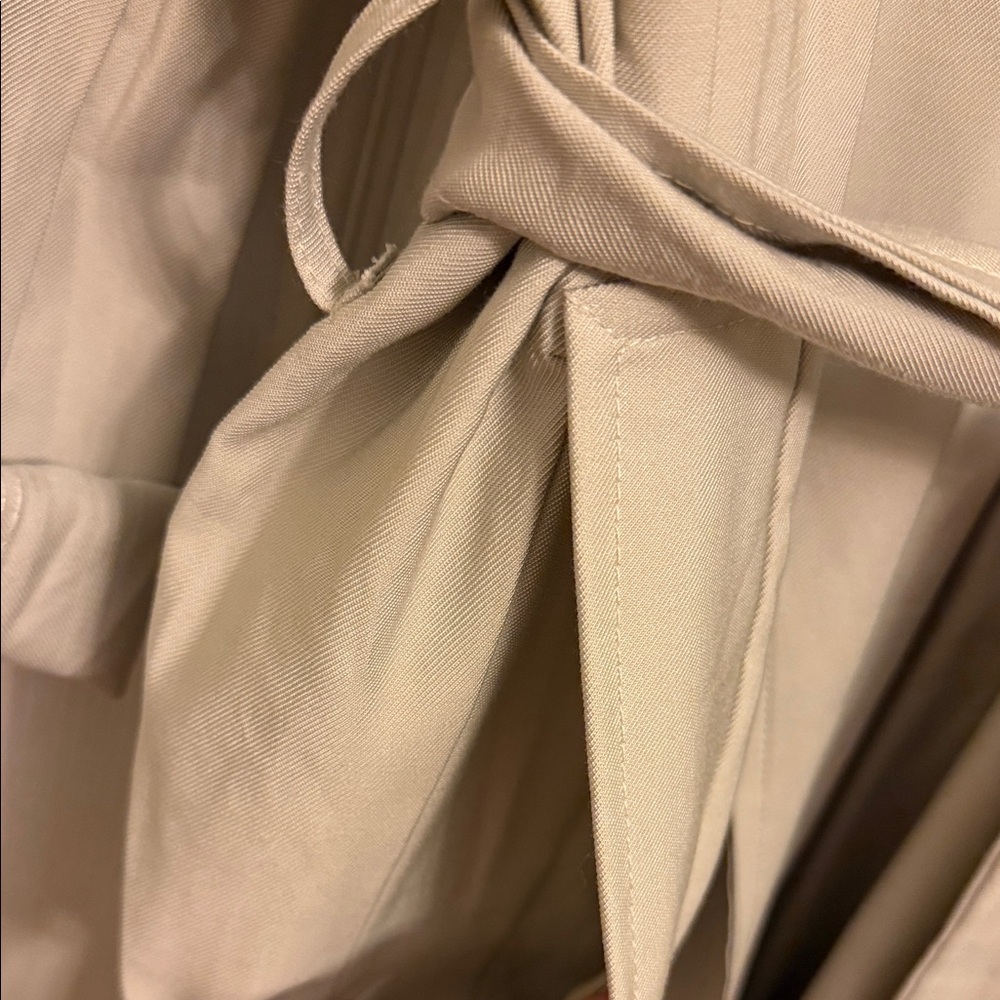 Fore Elegant Cream Trench Coat - Picture 5 of 9